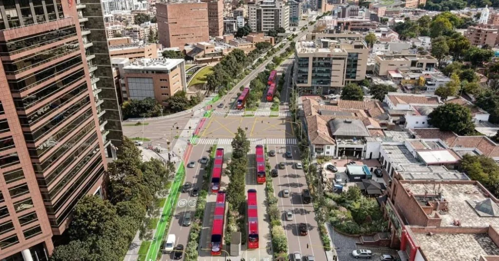 Avanza la transformación del corredor de la Carrera Séptima en Bogotá: obras buscan mejorar la movilidad en el norte de la ciudad