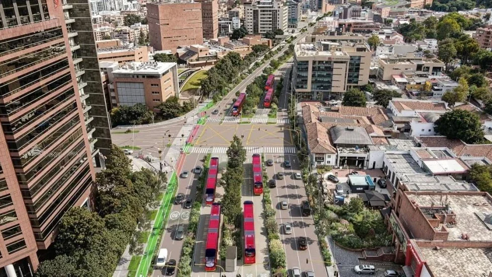 Avanza la transformación del corredor de la Carrera Séptima en Bogotá: obras buscan mejorar la movilidad en el norte de la ciudad