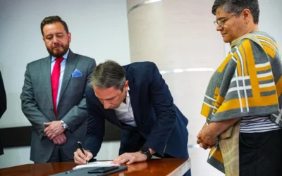 ANI firma acta de inicio para ampliar la Autopista Norte en Bogotá